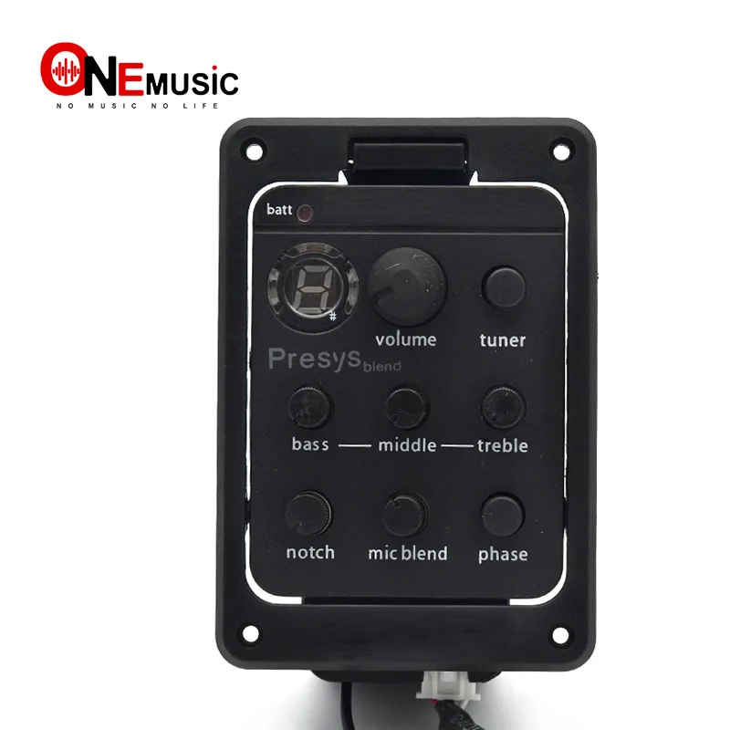 

4Band Guitar Pickups Dual Mode Preamp EQ Tuner Piezo Pickup Equalizer System With Mic Beat Board Acoustic Guitar pickups