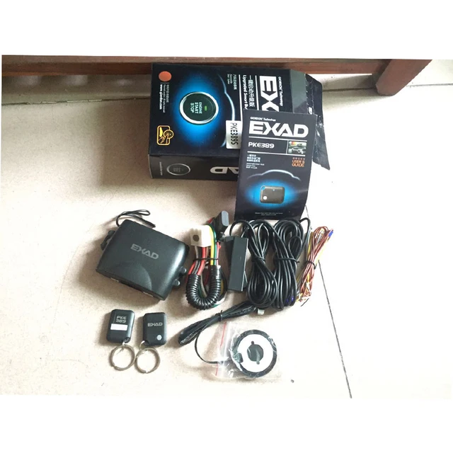 Hot Sales Car Alarm System Pke Remote Control Auto Keyless