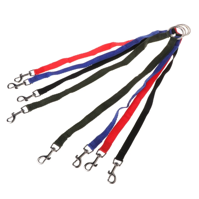 

Pet Harness Double Strap Leash Traction Rope Nylon Double-end Lead Safety For Two Dogs Cats