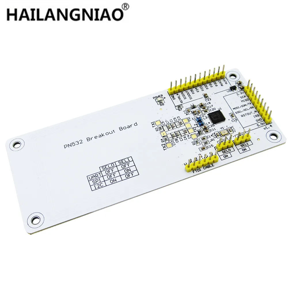 RFID NFC PN532 Shield IC Card Expansion Boards with White Card