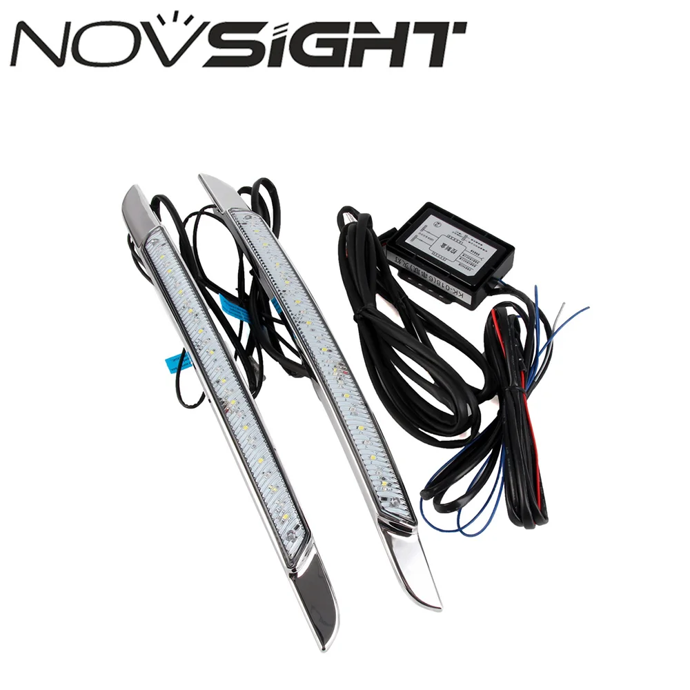 

NOVSIGHT DRL Daytime Running Light Car LED Driving Fog Lamp Daylight For Nissan Teana 2008-2010 D30