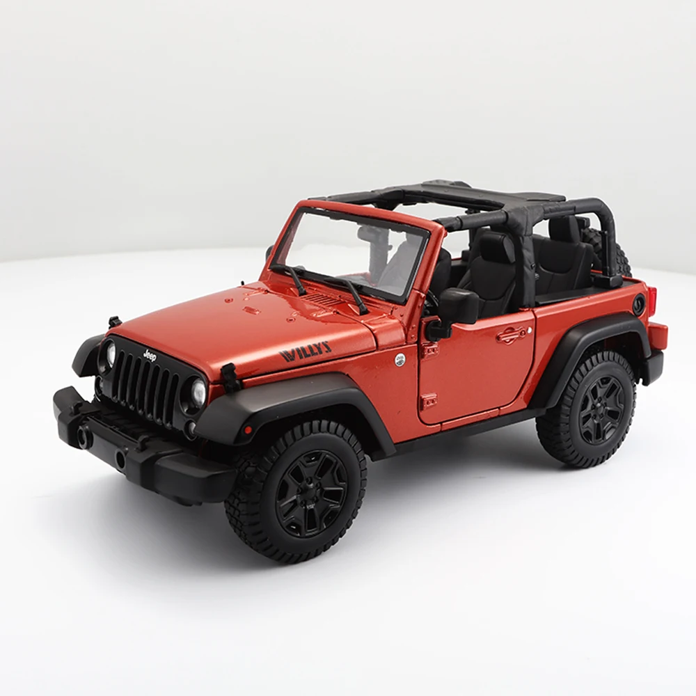 

1:18 Alloy Toy Sports Car Model JEEP Wrangler of Children's Toy Car s Original Authorized Authentic Kids Toy s Gift