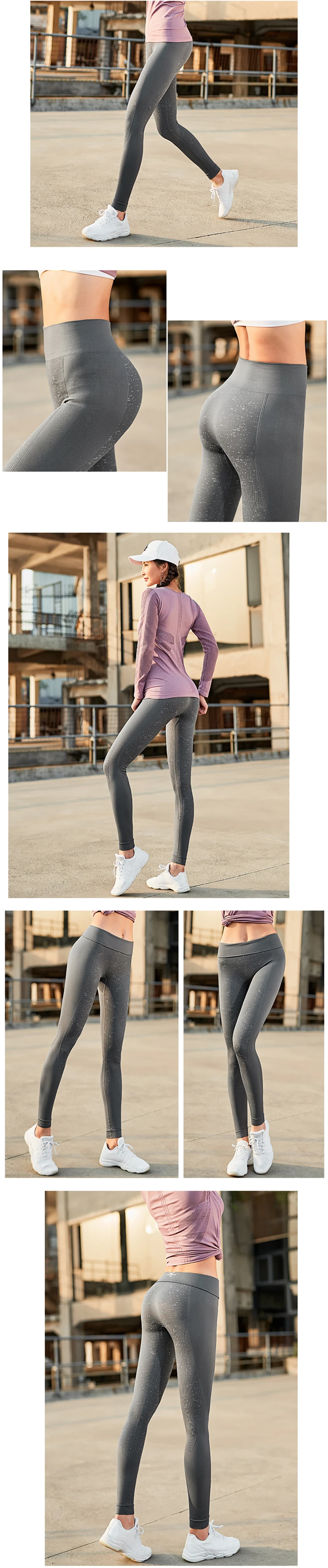 high waist tummy control yoga leggings