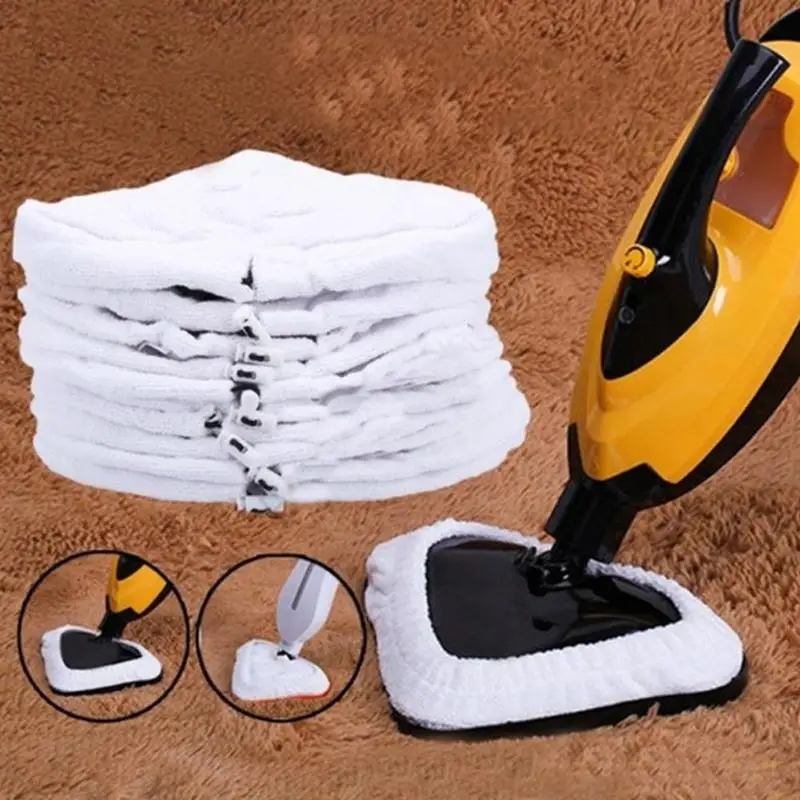

Steam Washable Mop Cloth Cover Microfiber Floor Cleaning Replacement Pads