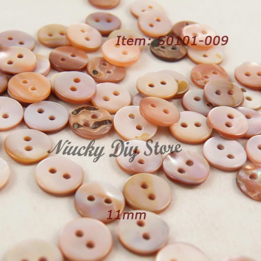 Summer flower buttons - Mother of Pearl Shell Buttons 30mm - set of 4