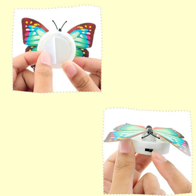 Colorful Changing 2019 Newest Fairy Gifts Butterfly LED Night Light Lamp Room Party Desk Wall Decor Lamp Battery Powered  (6)