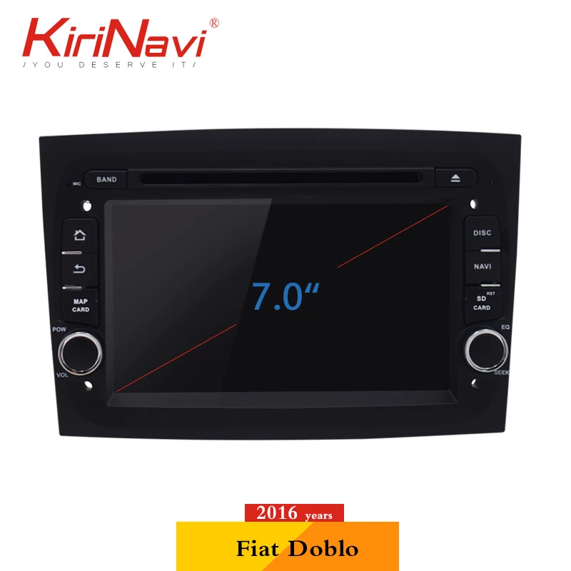 Sale KiriNavi Car Radio For FIAT Doblo 2016 7" HD Touch Display Android 6.0 Auto Audio GPS Bluetooth Navigation Multimedia Players 1 Sale KiriNavi Car Radio For FIAT Doblo 2016 7" HD Touch Display Android 6.0 Auto Audio GPS Bluetooth Navigation Multimedia Players 1