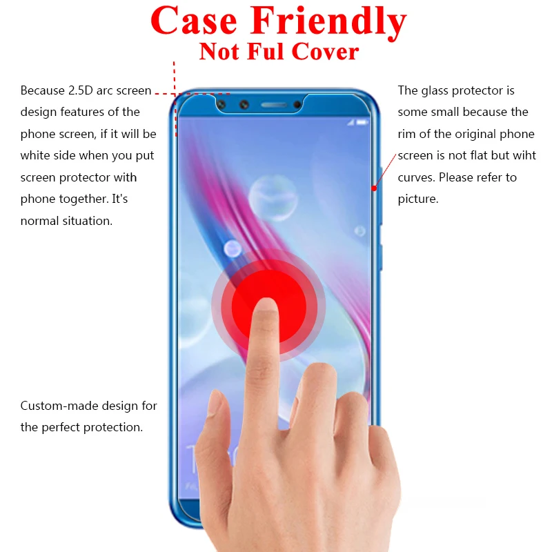 Закаленное стекло для Honor 9 Lite Защитная пленка экрана Huawei 10 Light Iite|Защитные стёкла