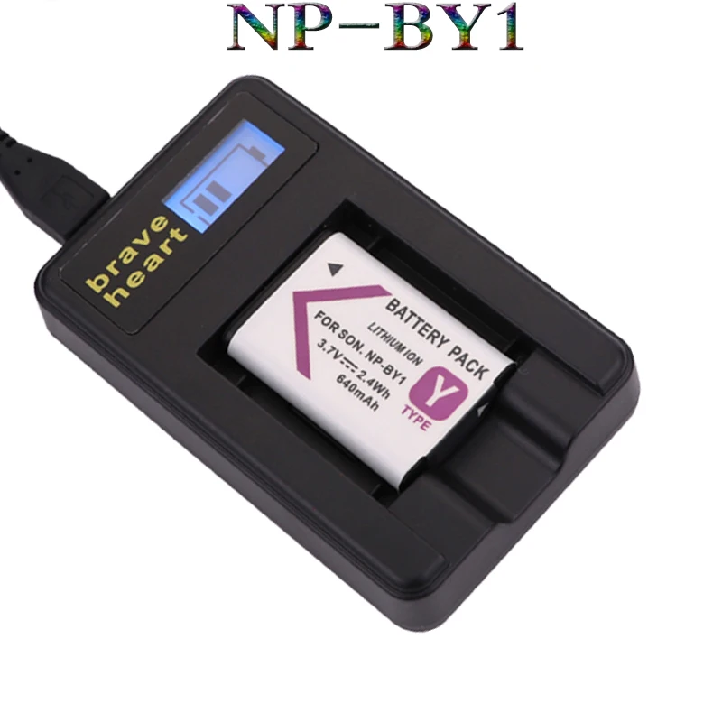 2x аккумулятор np BY1 NPBY1 NP-BY1 батарея+ ЖК USB зарядное устройство для sony HDR-AS100v HDR-AZ1 AZ1VR AZ1VB AZ1VW видеокамера DV