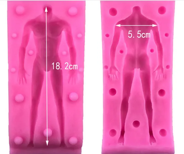 doll mold boy 18.2cm