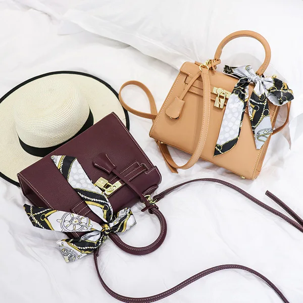

High quality ladies new messenger personalized fashion Kely Leather shoulder bag designer 2018 H Brand bags in luxury handbags