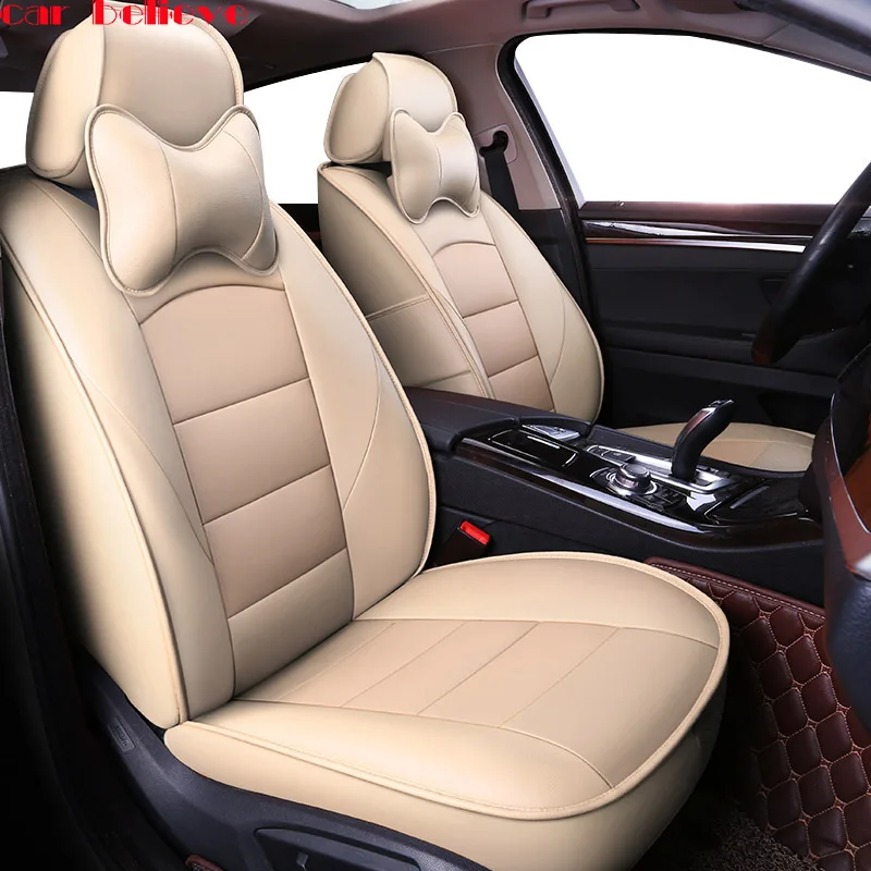 Автомобиль считаем Авто автомобилей натуральной кожи чехол автокресла для Jaguar XF XE XJ F-PACE F-TYPE XJL Чехлы для автомобиля сиденье