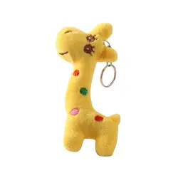 2019 новая плюшевая игрушка кукла жираф-олень случайный цвет Мобильный телефон сумка маленькая кукла-Подвеска Аксессуары милые подарки