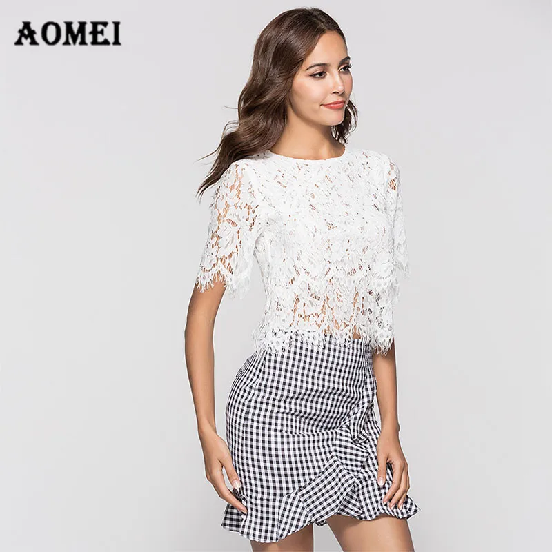 outfits with lace tops