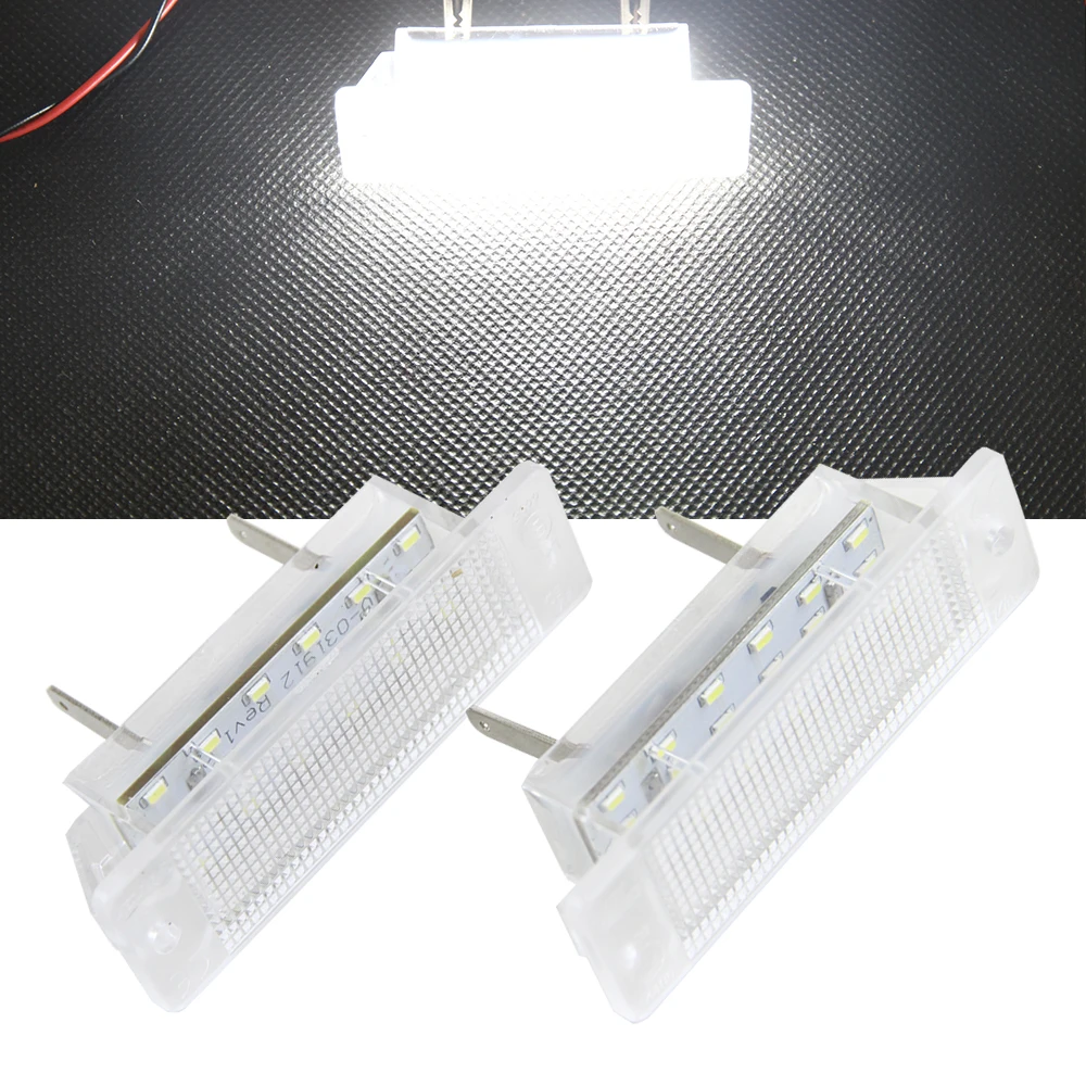 1 Pair 18 high quality SMD LED License Plate Lights fit for Opel