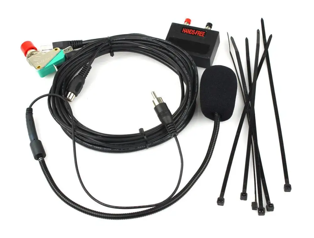 8 pin Hands free Microphone for ICOM IC2200H IC2720 IC2820 Vehicle