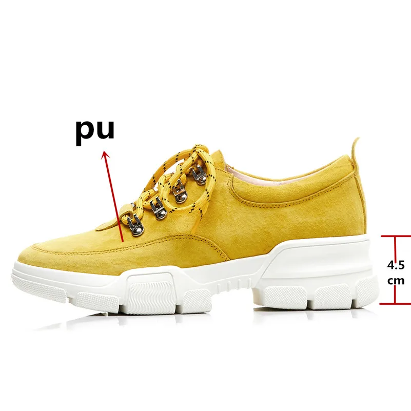 High Heels Lace Schuhe Wohnungen Sommer Up Pu Mode Neue Frauen Casual Fedonas Frühling 2019 Leder Frau Schwarzes Turnschuhe Arbeits gold XaxzwBnO8q