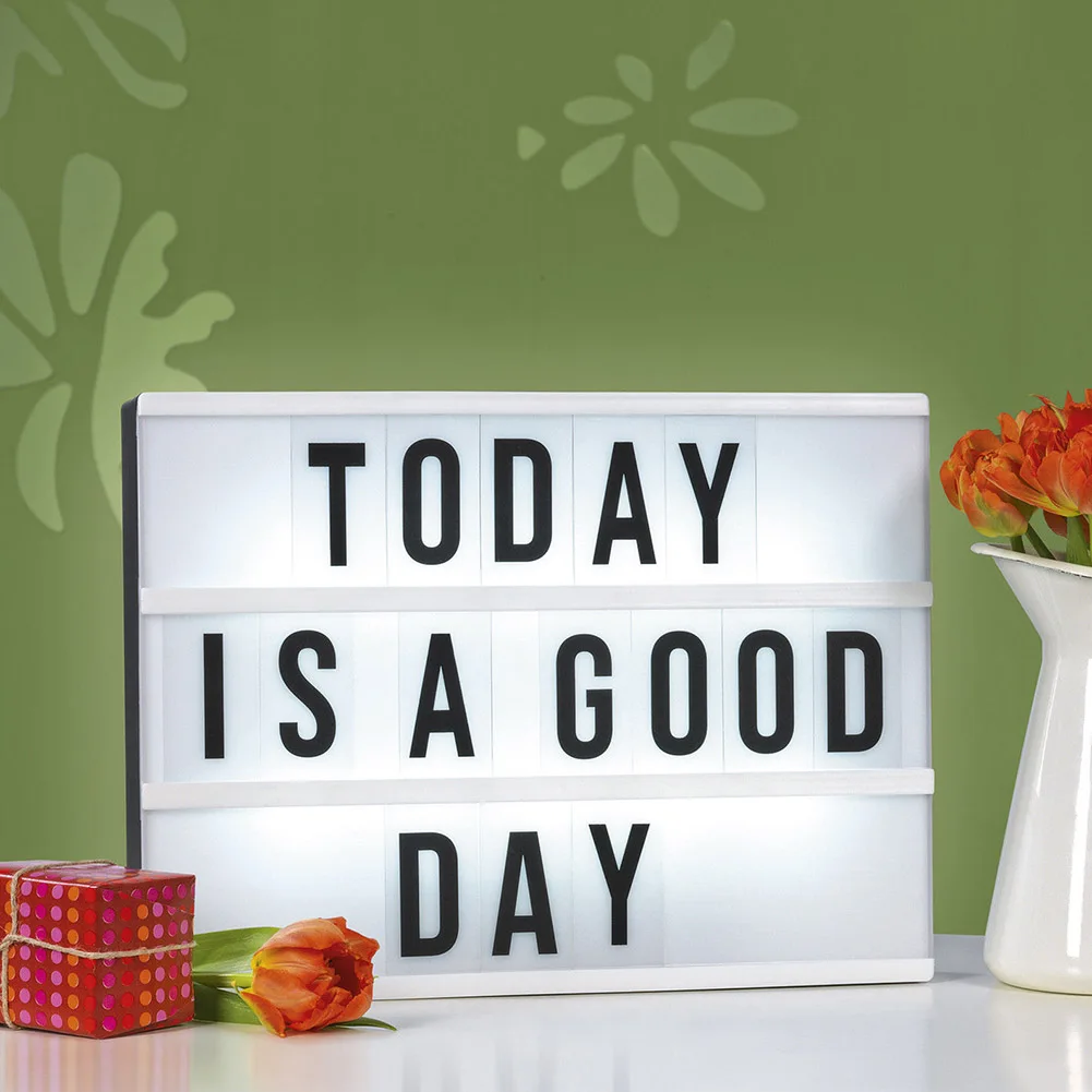 

LED Light Box 173 Letters Symbols with Remote Control Automatic Time @8 JDH99