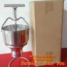 Горячая из нержавеющей стали ручной пончик машина для формирования теста машина ручной пончик