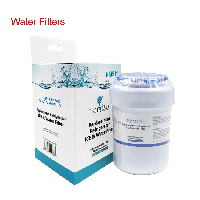 

5pcsNEW NMS11 Refrigerator Water Filter Smartwater Cartridge Compatible with GE MWF GWF MWFP WF287 WSG-1 46-9991 Ultrafiltration