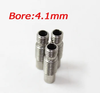 

5 pcs / lot 3D V6 Stainless Steel Beak Throat, Tube Throat feed to 1.75 / 3.0mm filament In Ptfe Teflon Tube