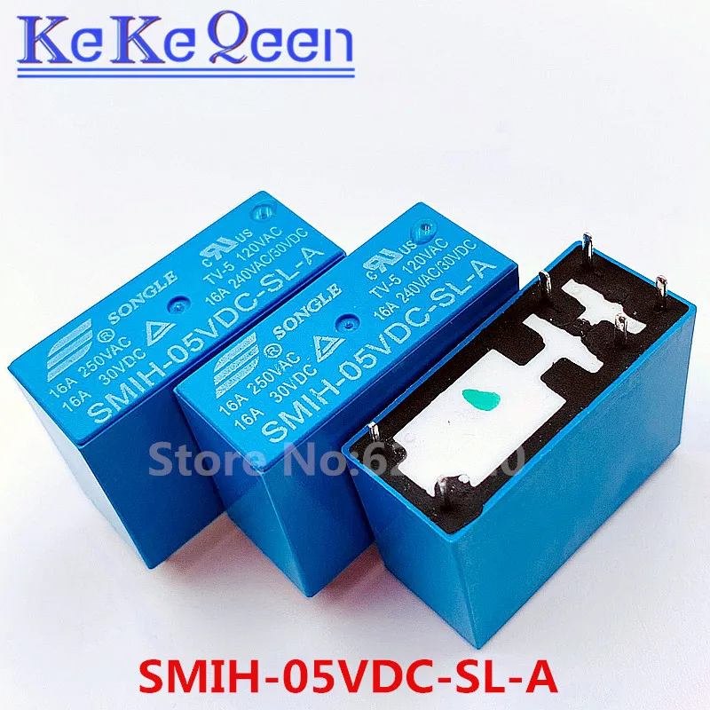 SMIH-05VDC-SL-A SMIH-12VDC-SL-A SMIH-24VDC-SL-A 05 12 24 V реле 16A 250V 6pin группа нормально разомкнутый и