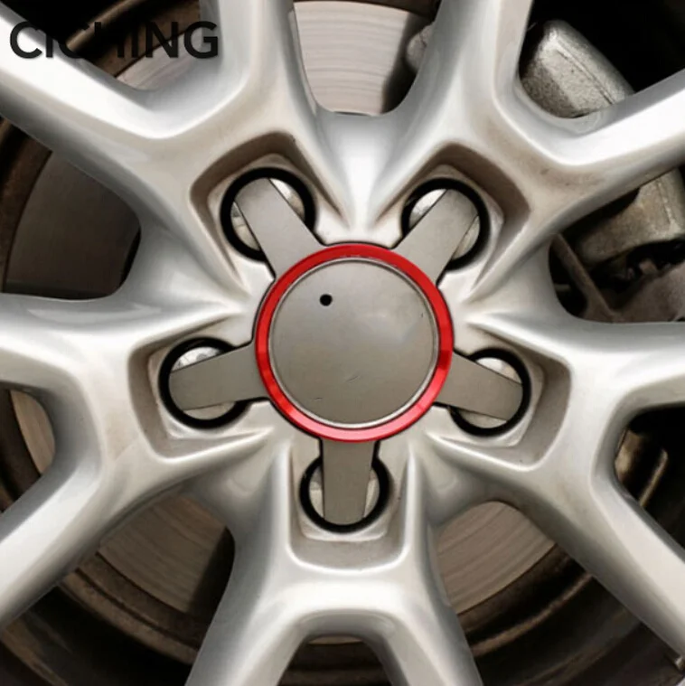 Car Styling Ring Wheel Hub Decoration Circle for SEAT Ibiza Leon Toledo Arosa Alhambra Exeo FR Supercopa Altea Auto Accessories |
