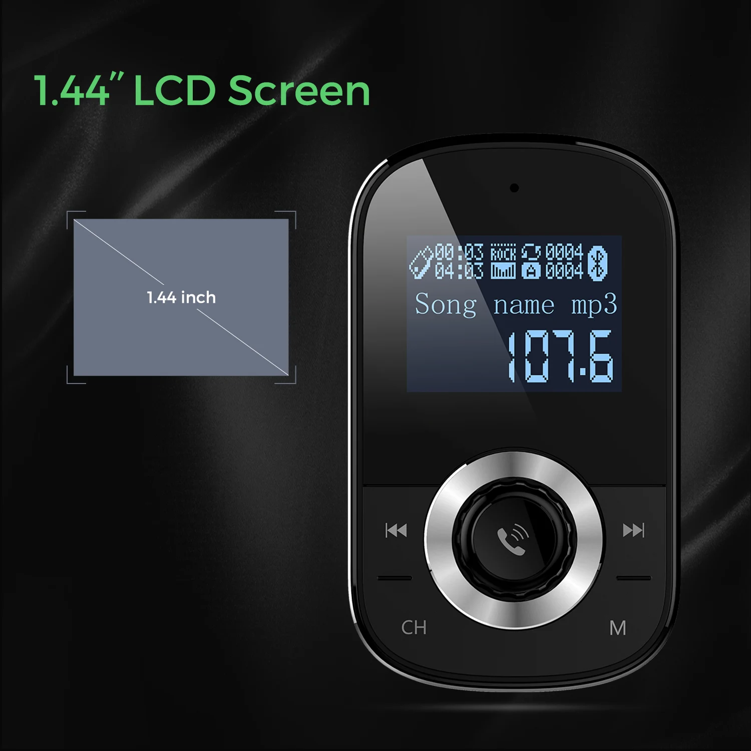 Bluetooth 4 2 автомобильный fm передатчик комплект ЖК дисплей беспроводной авто Mp3