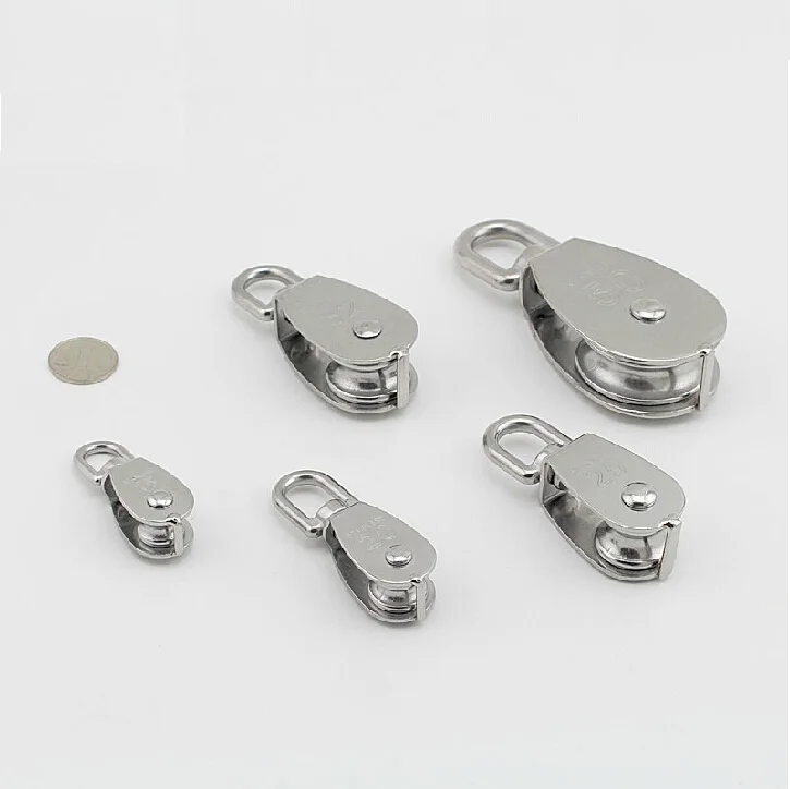 M25 25mm Pulley Block Stainless steel 304 Loading 150kg Single Wheel