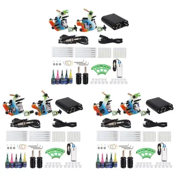 

Rotary Body Art Tattoo Machine Tattoo Kits Shader & Liner Assortment Motor Supply Kits For Artists