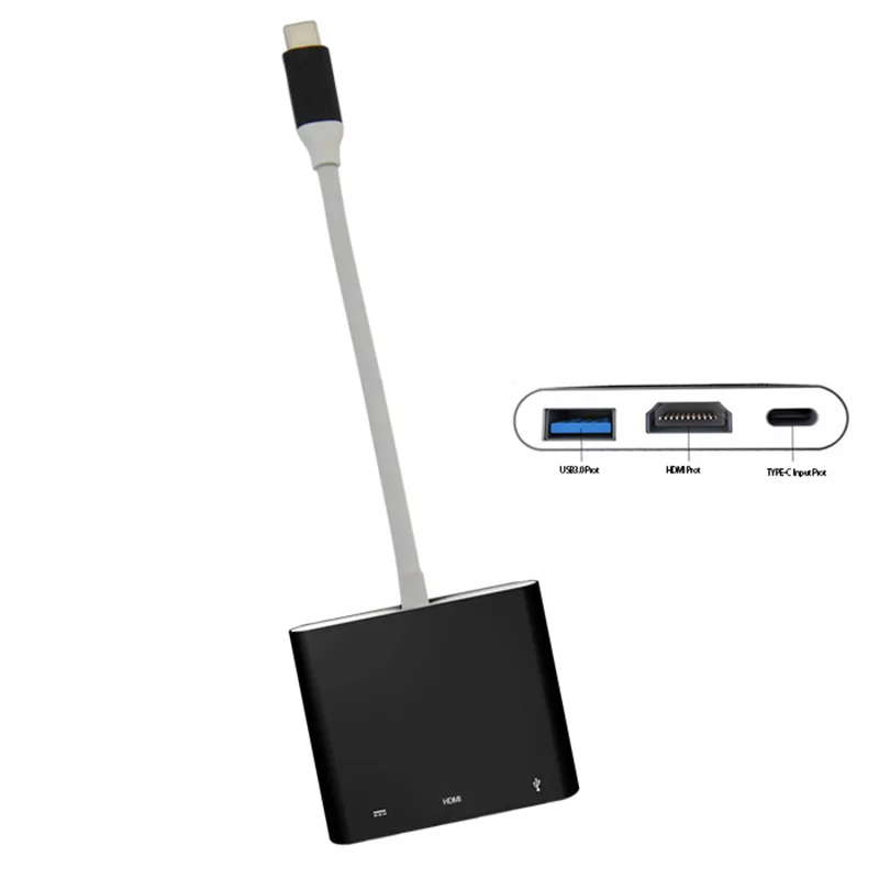 HDMI адаптер для Nin-ten-do переключателя, USB-C кабель для зарядки Переключатель Hdmi адаптер Поддержка samsung S8/S8+/MacBook Pro и type C концентратор A