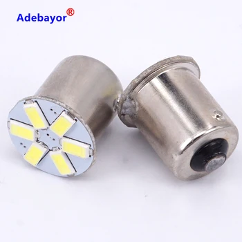 

300 X 1156 P21W 5630 LED 6 SMD R10W turn signal steering lamp reversing back up light white 12v