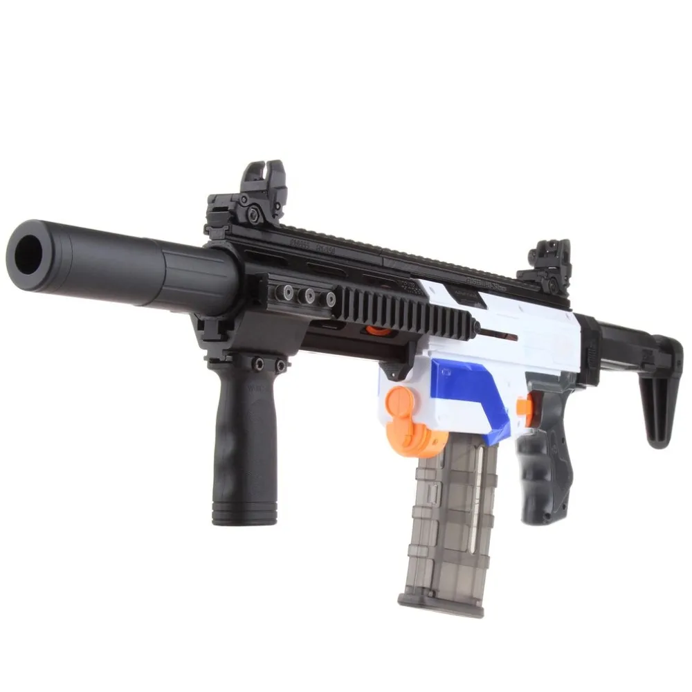 WORKER Children Lightweight 3D Printing Modularized Mod F10555 Pump Kit Barrel Jaket Combo 11 Items for Nerf Retaliator Gun Toys