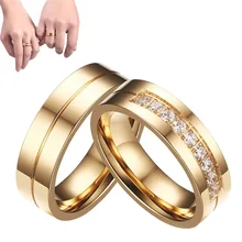 Charming Delicate Titanium Steel Crystal Men Women Boys Girls Couples Ring Engagement Rings Fashion цена Charming Delicate Titanium Steel Crystal Men Women Boys Girls Couples Ring Engagement Rings Fashion цены онлайн