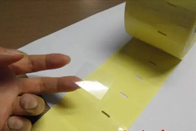 transparent thermal labels