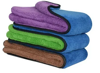 

by DHL or Fedex 100pcs 40*40cm Super Thick Plush Microfiber Car Cleaning Cloths Care Microfibre Wax Polishing Detailing Towels
