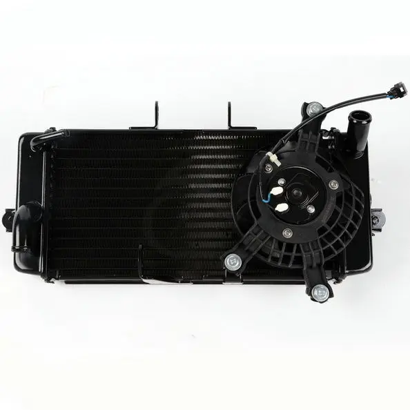 

New Motorcycle Aluminum Radiator Cooler With Fan For SUZUKI GW250 2012-2014 2013