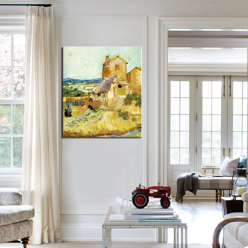 Старая мельница Знаменитые Картины Винсента Ван Гога Картина маслом Репродукция