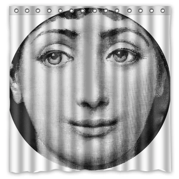 Rosenthal Piero fornasetti декоративные Душ Шторы Водонепроницаемый полиэстер ткань Ванная комната Шторы s персонализированные занавеска для ванной