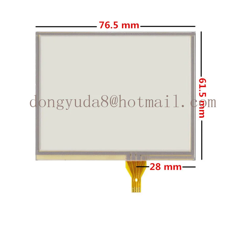 

10pcs/lot New 3.5inch Touch Screen Digitizer Glass Sensors panel for TM035KBH11 TM035KBZ17 Logitech Harmony 1100 2nd Generation