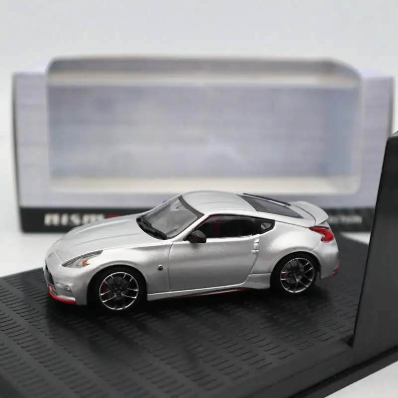 1:43 Kyosho FAIRLADY Z Z34 литая под давлением модель игрушки автомобиль серебро Ограниченная серия Коллекция