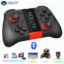 Mocute 050 Bluetooth Gamepad oyun pedi denetleyicisi mobil tetik Joystick iPhone Android telefon için PC akıllı TV kutusu Joypad kontrol