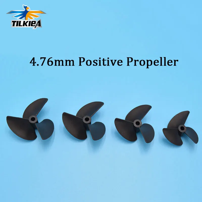 Aluminum Propellers For RC Racing Boats - 38mm 40mm 45mm 50mm Sizes, Fits 3/16" (4.76mm) Shaft