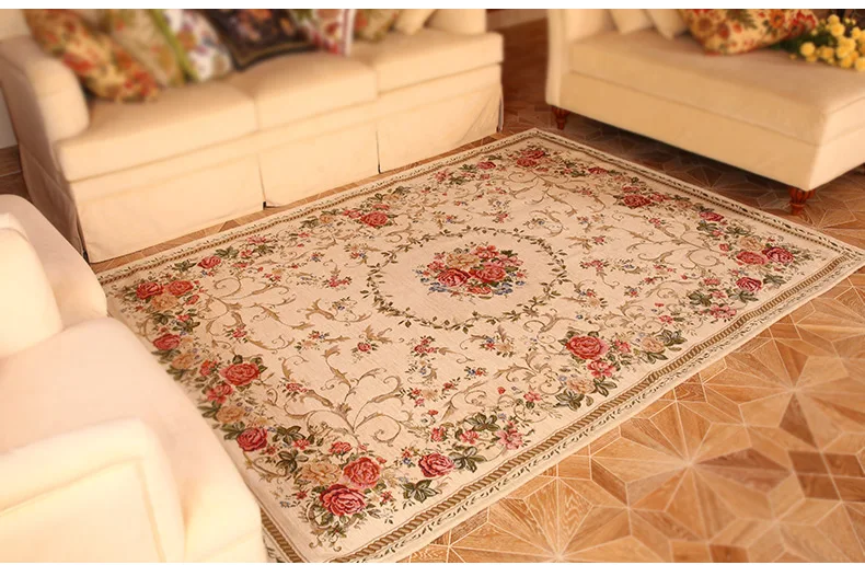 Большой размер ретро традиционный цветочный персидский ковер, бежевый классический винтажный прикроватный ковер, декоративный офисный коврик - Цвет: as picture
