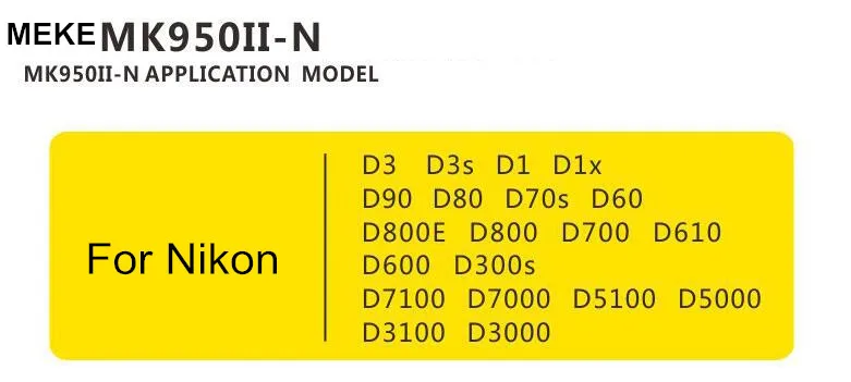 Meike MK-950 Mark II скоростной светильник ttl беспроводной флэш-светильник 5600k для nikon D3100 D5100 D600 Slave Flashgun Photo Speedlite