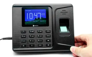 

Realand A-F261 Compact Fingerprint Time Attendance RFID + Finger + Password P6