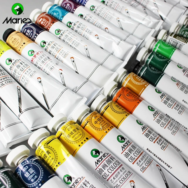 35colors/set 50ml/pcs Professional Oil paints colors painting drawing