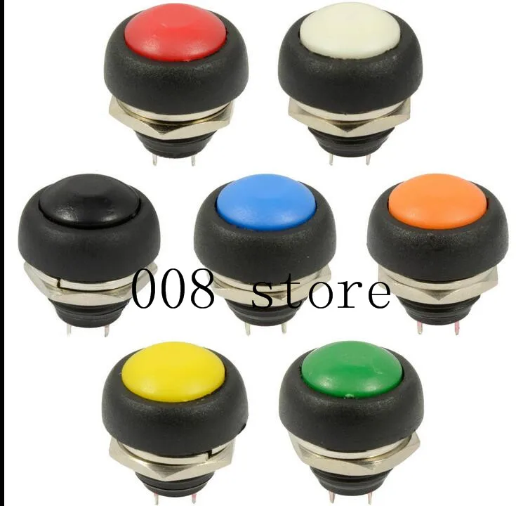 1Pcs 2Pin Mini Switch 12mm 12V 1A Waterproof momentary Push button Switch since the reset Non-locking 1Pcs 2Pin Mini Switch 12mm 12V 1A Waterproof momentary Push button Switch since the reset Non-locking