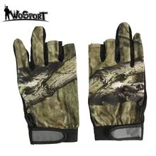 Перчатки для активного отдыха, рыбалки, велоспорта, охоты, кемпинга, перчатки с полупальцами, легкие противоскользящие, 3 пальца и 5 пальцев, перчатки для рыбалки