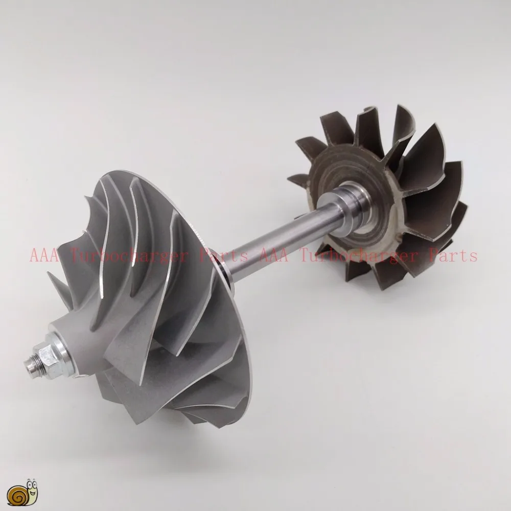 

HX55 Turbo parts turbine shaft&wheel 80x86.4mm,Compressor wheel 63.5x99mm,supplier AAA Turbocharger Parts